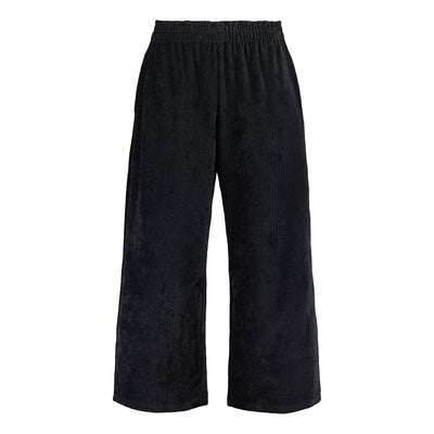 VELOUR CULOTTES -HOUSUT NAISILLE | CHARCOAL Housut Mother's day