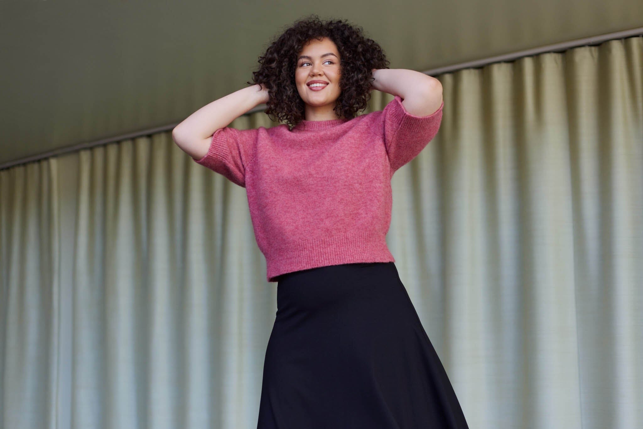 Alpaca Jumper -Neulepaita | Paris Pink Aikuisten neulepaita Oh, Oui!