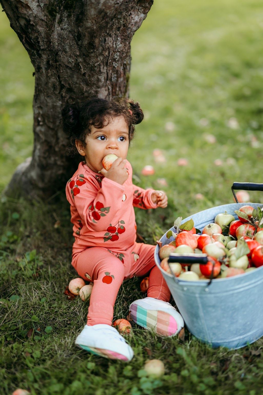 APPLE TREE -LEGGINGSIT | RASPBERRY Housut Kings of the Forest