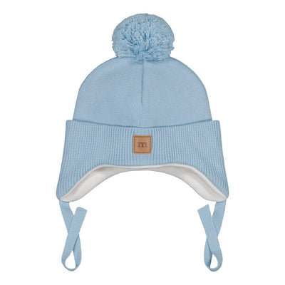 BABY POM POM BEANIE -PUUVILLAPIPO | MILKY BLUE Pipo Flying Moments