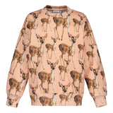 Bambi Oversize Sweater | Peachy Pitkähihainen paita Days Like These