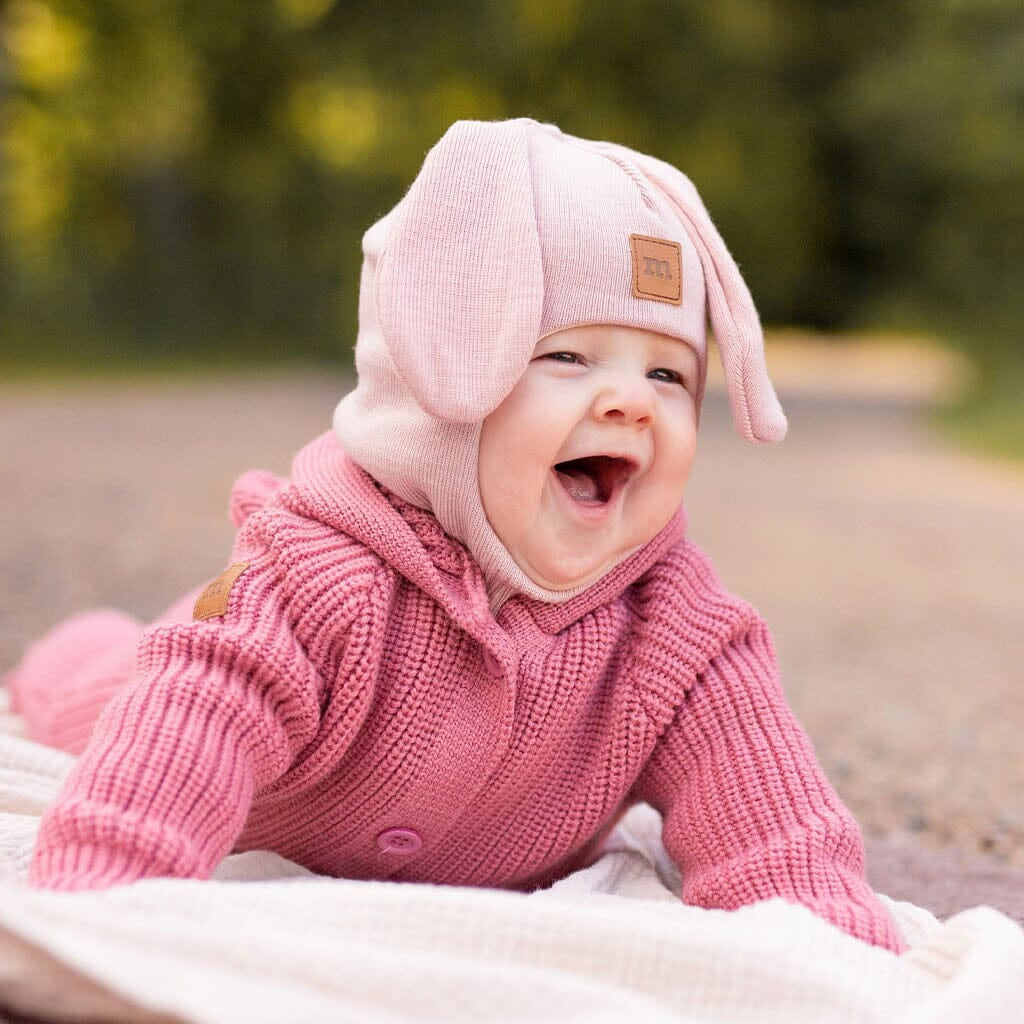 Bear Knit -Merinovillahaalari | Rosy Haalari/Jumpsuit True Campers