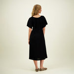 Bell Sleeve Rib Dress -Mekko | Licorice Aikuisten mekko C'est La Vie!