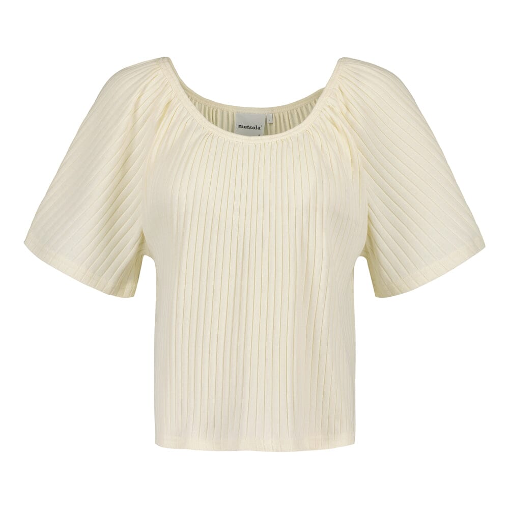Bell Sleeve Rib Top -Paita | Milky Aikuisten paita C'est La Vie!