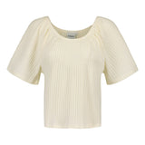 Bell Sleeve Rib Top -Paita | Milky Aikuisten paita C'est La Vie!