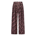 Bisous Pleated Wide Leg Pants | Licorice Aikuisten housut Oh, Oui!
