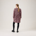 Bisous Ruffle Sweater Dress -Collegemekko | Paris Pink Aikuisten mekko Oh, Oui!