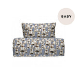 Bunny Baby Bedlinen Set | Dreamy Blue Pussilakana You Make Me Happy Home