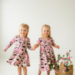 Bunny Candy -Mekko, pitkähihainen Mekko Little Spring Bunnies