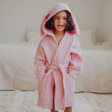 Bunny -Lasten Kylpytakki | Dreamy Pink Kylpytakki Metsola