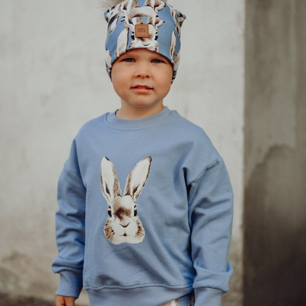 Bunny Leggings | Frosty Blue Housut Winter Wonders