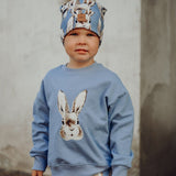 Bunny Leggings | Frosty Blue Housut Winter Wonders