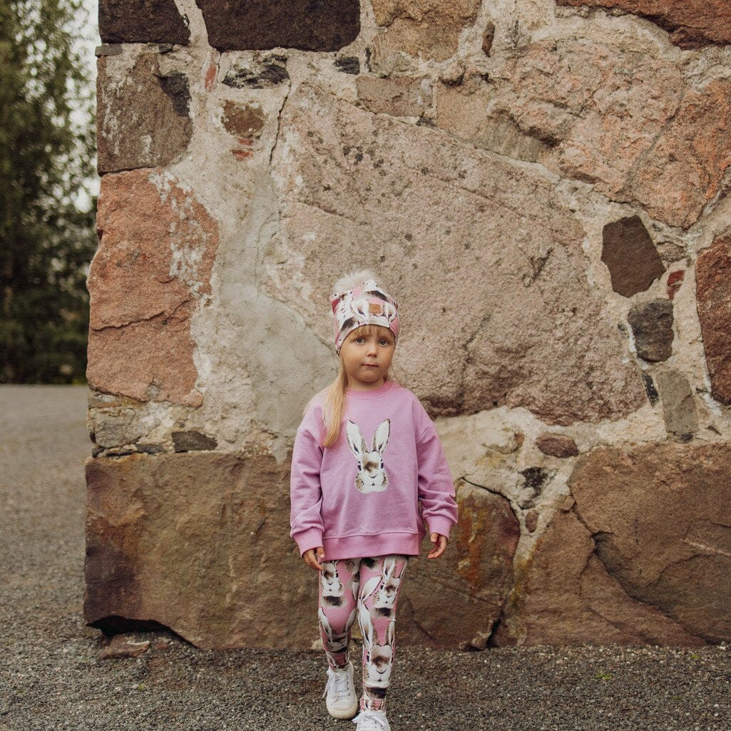 Bunny Leggings | Frosty Pink Housut Winter Wonders
