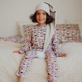 Bunny -Pyjama | Dreamy Pink Yövaate Metsola
