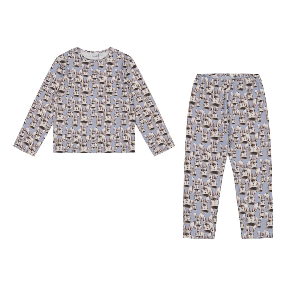 Bunny Pyjama Set | Dreamy Blue Yövaate Metsola