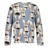 Bunny Shirt Ls | Frosty Blue Pitkähihainen paita Winter Wonders