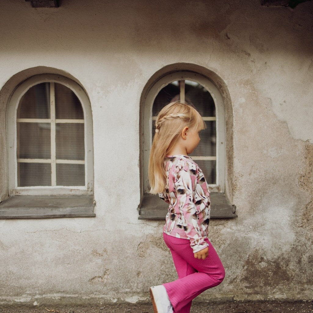 Bunny Shirt Ls | Frosty Pink Pitkähihainen paita Winter Wonders