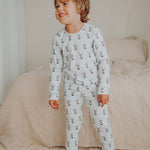 Bunny Stripes -Pyjama | Dreamy Blue Yövaate Metsola