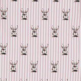 Bunny Stripes -Pyjama | Dreamy Pink Yövaate Metsola