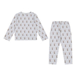 Bunny Stripes Pyjama Set | Dreamy Blue Yövaate Metsola