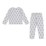 Bunny Stripes Pyjama Set | Dreamy Blue Yövaate Metsola