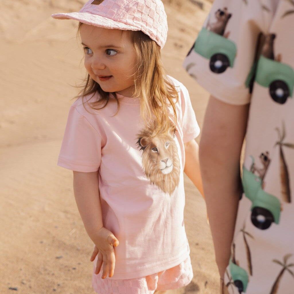 Check Terry Block Cap -Lippalakki | Pinkie Lippalakki Weekend Vibes