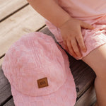 Check Terry Block Cap -Lippalakki | Pinkie Lippalakki Weekend Vibes