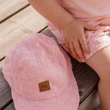 Check Terry Block Cap -Lippalakki | Pinkie Lippalakki Weekend Vibes
