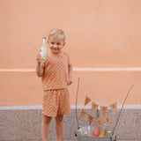 Check Terry -Shortsit | Toffee Shortsit Weekend Vibes