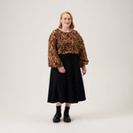 Circle Skirt -Hame | Black Aikuisten hame Oh, Oui!