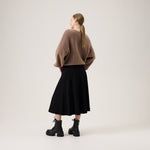 Circle Skirt -Hame | Black Aikuisten hame Oh, Oui!