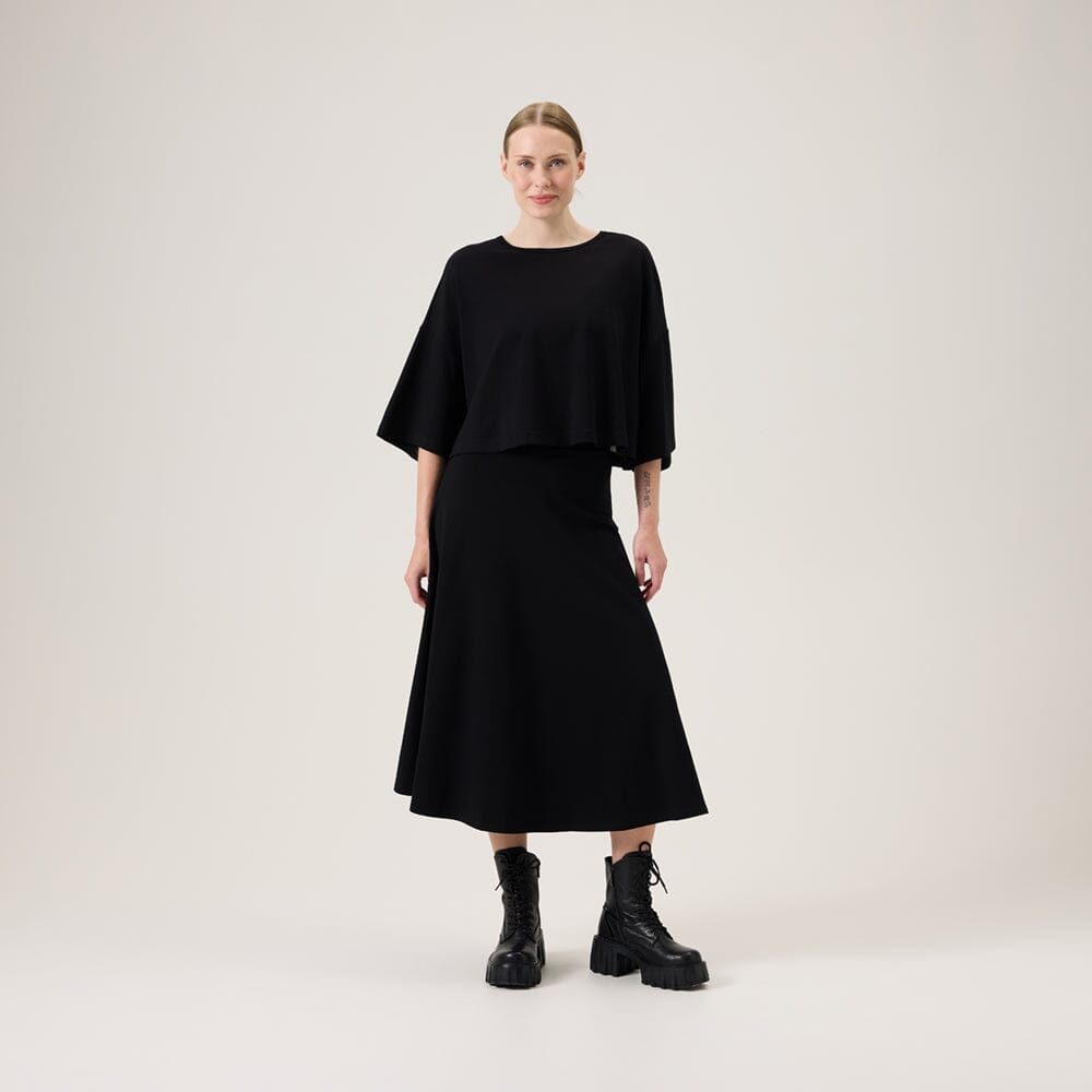 Circle Skirt -Hame | Black Aikuisten hame Oh, Oui!