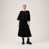 Circle Skirt -Hame | Black Aikuisten hame Oh, Oui!