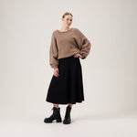 Circle Skirt -Hame | Black Aikuisten hame Oh, Oui!