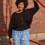 Cotton Knit Cardigan -Neuletakki | Licorice Aikuisten neuletakki More Love