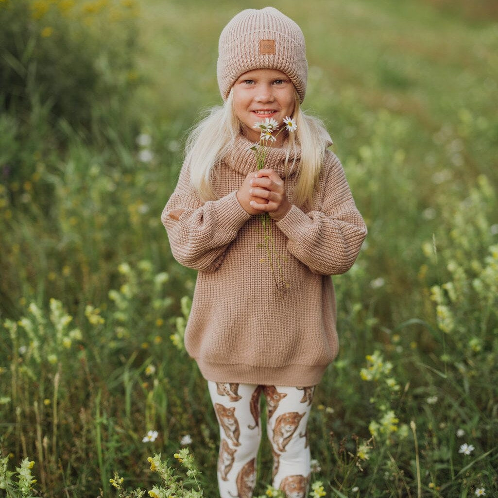 Cotton Knit -Tuubihuivi, Puuvilla | Nougat Huivi Circus of My Life