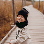 Crystal Beanie -Merinovillapipo | Black Pipo A World Full of Smiles