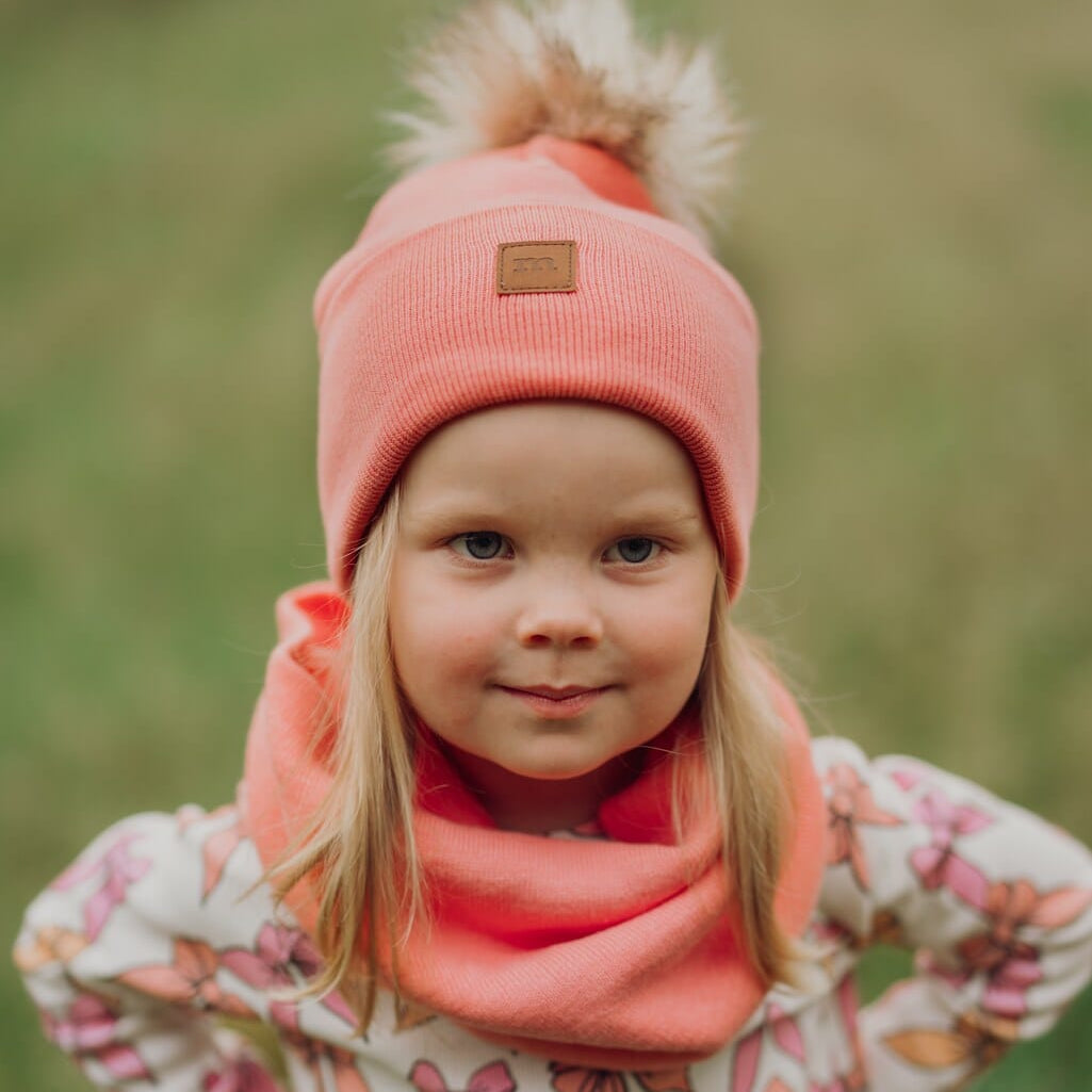 CRYSTAL BEANIE PEACHY PINK METSOLA Metsola crystal-beanie-peachy-pink-metsola-metsola