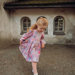 Crystal Bloom Puff Dress Ls | Pink Mekko Winter Wonders