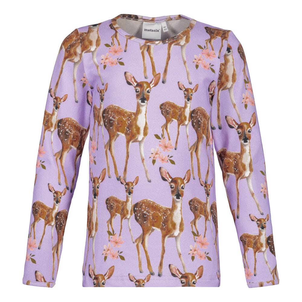 CUTE BAMBI SHIRT | ICY LILAC Paita Kings of the Forest