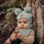 Cutie Helmet -Merinovilla Kypärämyssy | Icy Mint Pipo A World Full of Smiles