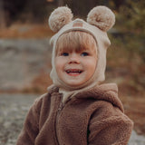 Cutie Helmet -Merinovilla Kypärämyssy | Not So Muddy Boots Pipo Happy Hearts