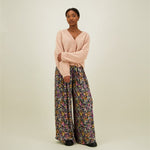 Fantasy Pleated Wide Leg Pants -Housut Aikuisten housut Can't Stop Dreaming