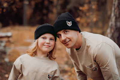 FOX BEANIE | BLACK Pipo Father's Day