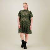 Frill Lace Dress -Mekko | Greenery Aikuisten mekko Can You Hear Me?