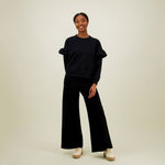 Frill Sweater -Collegepaita | Licorice Aikuisten paita Can't Stop Dreaming