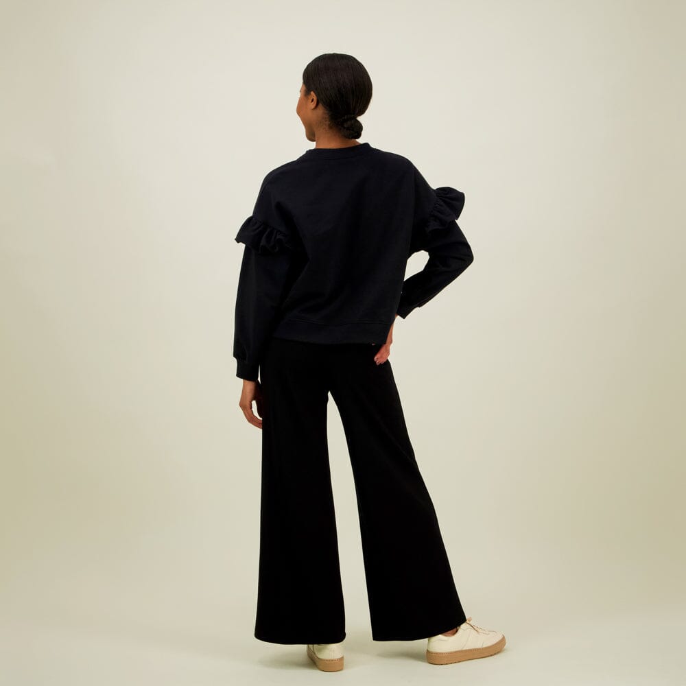 Frill Sweater -Collegepaita | Licorice Aikuisten paita Can't Stop Dreaming