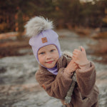 Fur Pom Pom -Kypärämyssy, Merinovilla | Not So Muddy Boots Pipo Happy Hearts