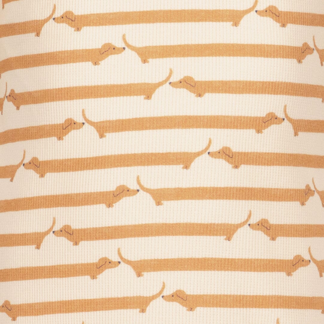 Good Mood Rib -T-Paita | Toffee Lyhythihainen paita Weekend Vibes