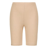 HEAVY RIB BIKER SHORTS | MOONLIGHT Housut Beach Party